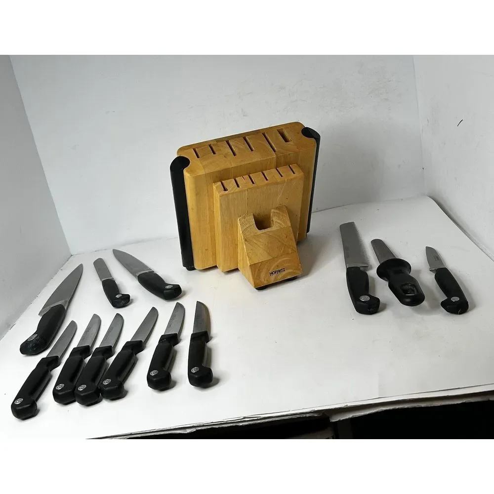 Hoffritz Knife‎ Set 14 Piece  Signature Series Vintage EUC